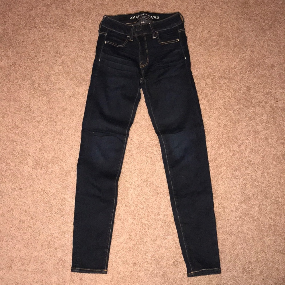 AEO Super Super Stretch Jeggings (Size 0, Short)